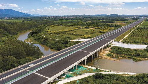 阳茂高速改扩建桥梁工程完工